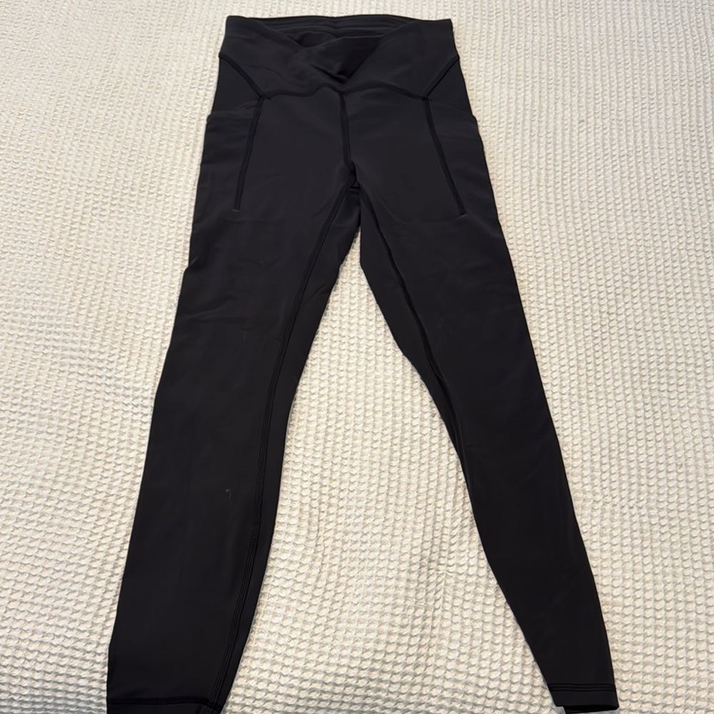 Lulu lemon Black High-Waisted Leggings